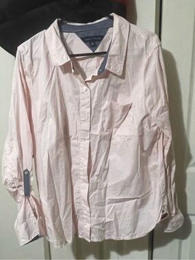 Tommy Hilfiger Pale Pink Button-Down Shirt